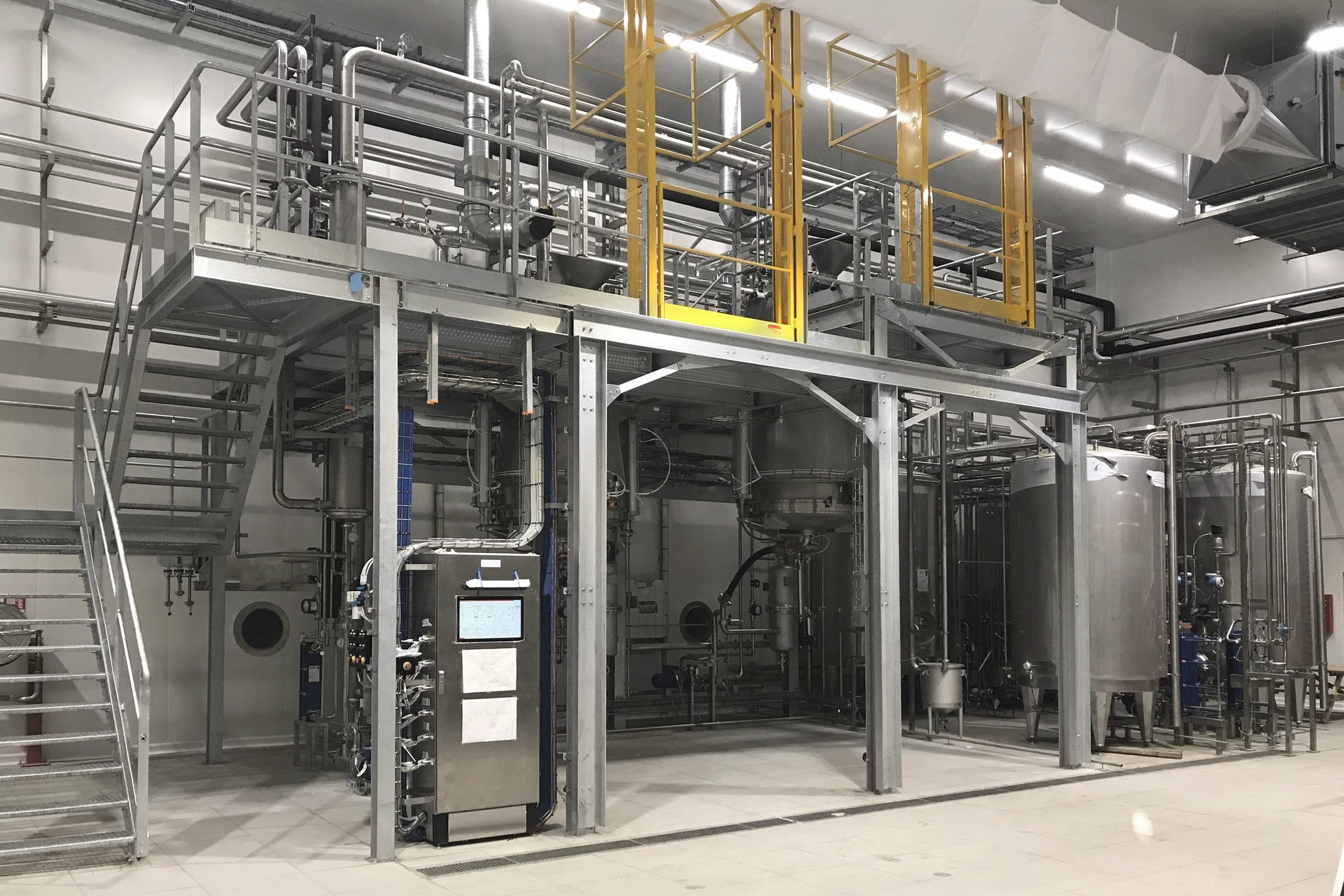 DEVEX Verfahrenstechnik - Plant Extraction Plant — detail view